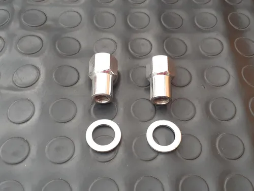 TUERCA RING MAGNESIO C/ARANDELA cromado M12-1,25x13/16x42 mm