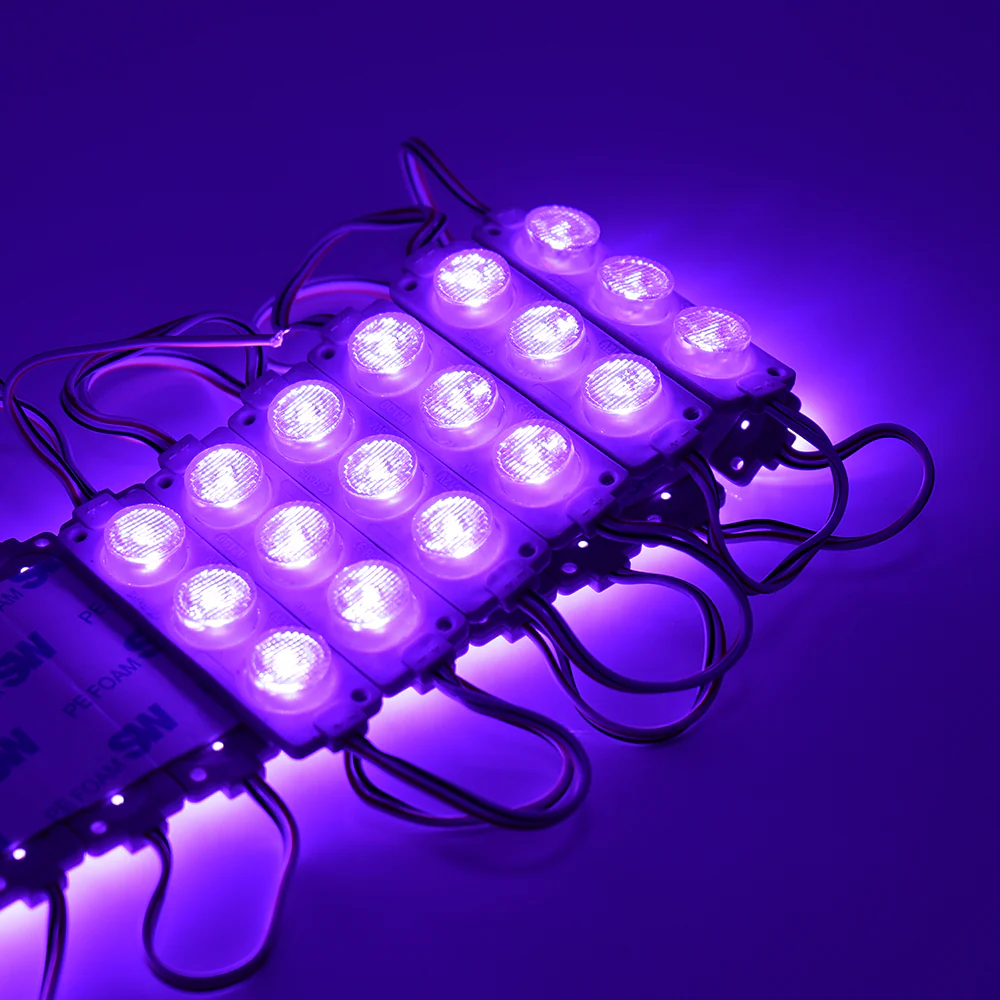 MODULO LED MORADO 