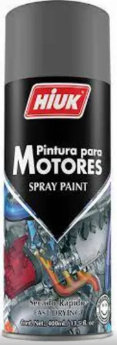 SPRAY PINTURA MOTOR GRIS 