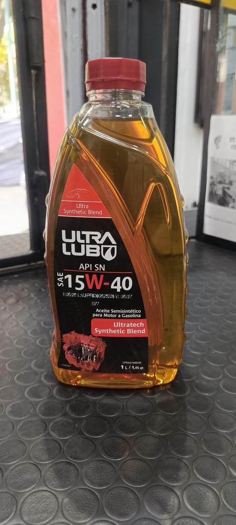 ACEITE ULTRA LUB 15W40 SN