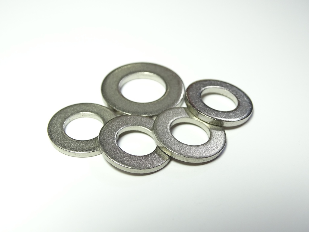 ARANDELA PLANA DIN 125A zinc M8x16x1,6