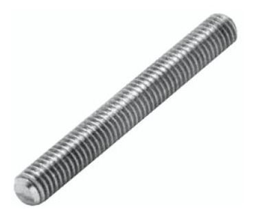 ESPARRAGO negro M8-1,25x80