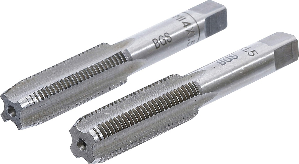 JUEGO MACHOS 3 PZAS. PARA ROSCAR PASO GRUESO DIN 352 natural M14-2,00