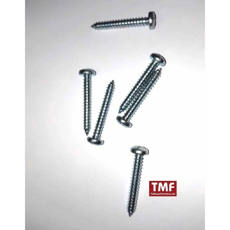TOR AUTO PAN PHS - 100 PCS, zinc 6-20x1"