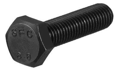 TOR HEX 8.8, DIN 933 R. CORRIDA negro M10-1,50x55