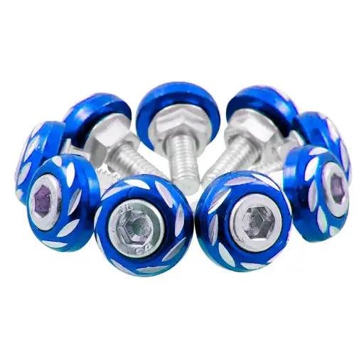 [A291C-86] DECORATIVO TORNILLO AZUL 