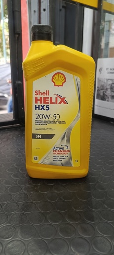 [021400059252] ACEITE SHELL 20W50 SN 