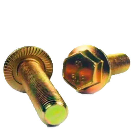 [0355-120040-3] TOR HEX FLANGE 8.8, DIN 6921 ASERRADO PASO 1,25 amarillo M12-1,25x40