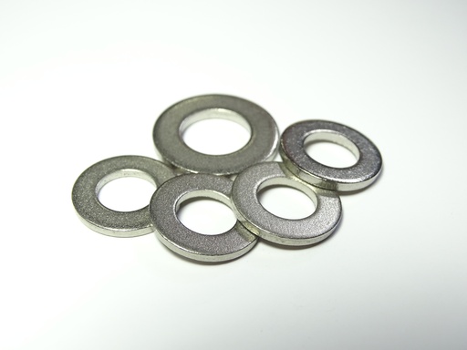 [0540-050000-0] ARANDELA PLANA DIN 125A natural M5x10x1,0
