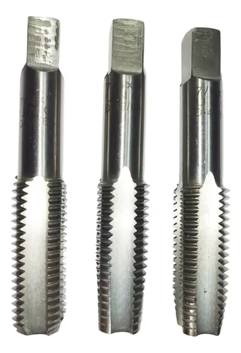 [9101-220000-0] JUEGO MACHOS 3 PZAS. PARA ROSCAR UNC DIN 351 natural 7/8-9